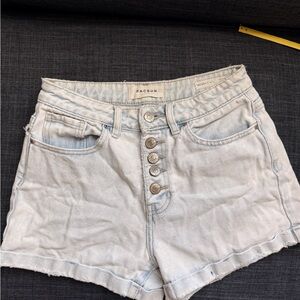 PacSun Light Wash Jean Shorts